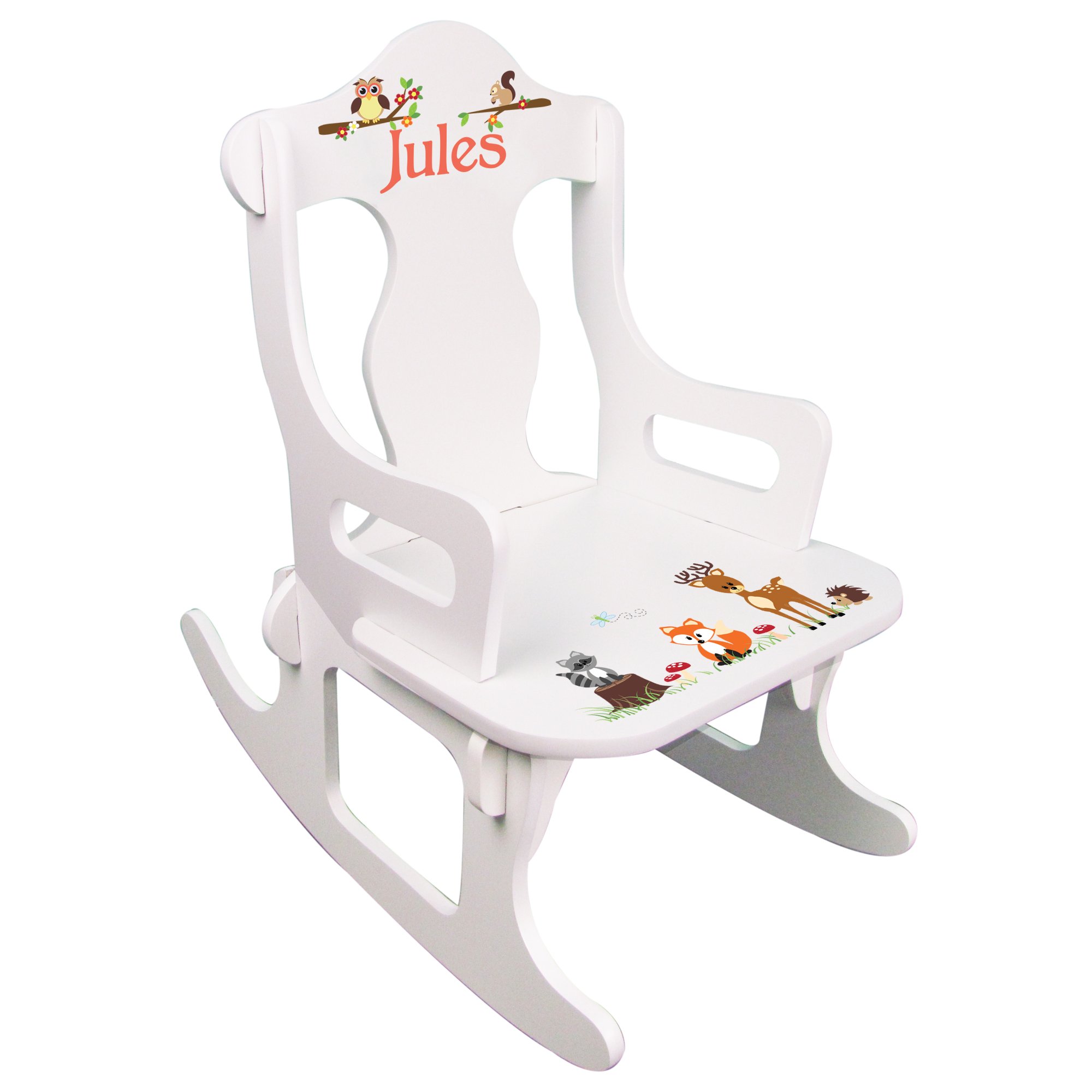 Amazon.com: My Bambino Personalized Toddler Boys Rocking Chair Puzzle ...