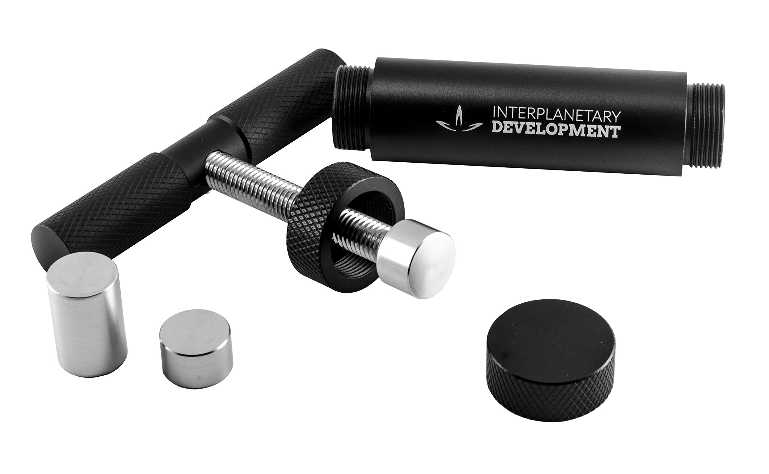 T Press with Metal Dowel Rods by Interplanetary Development