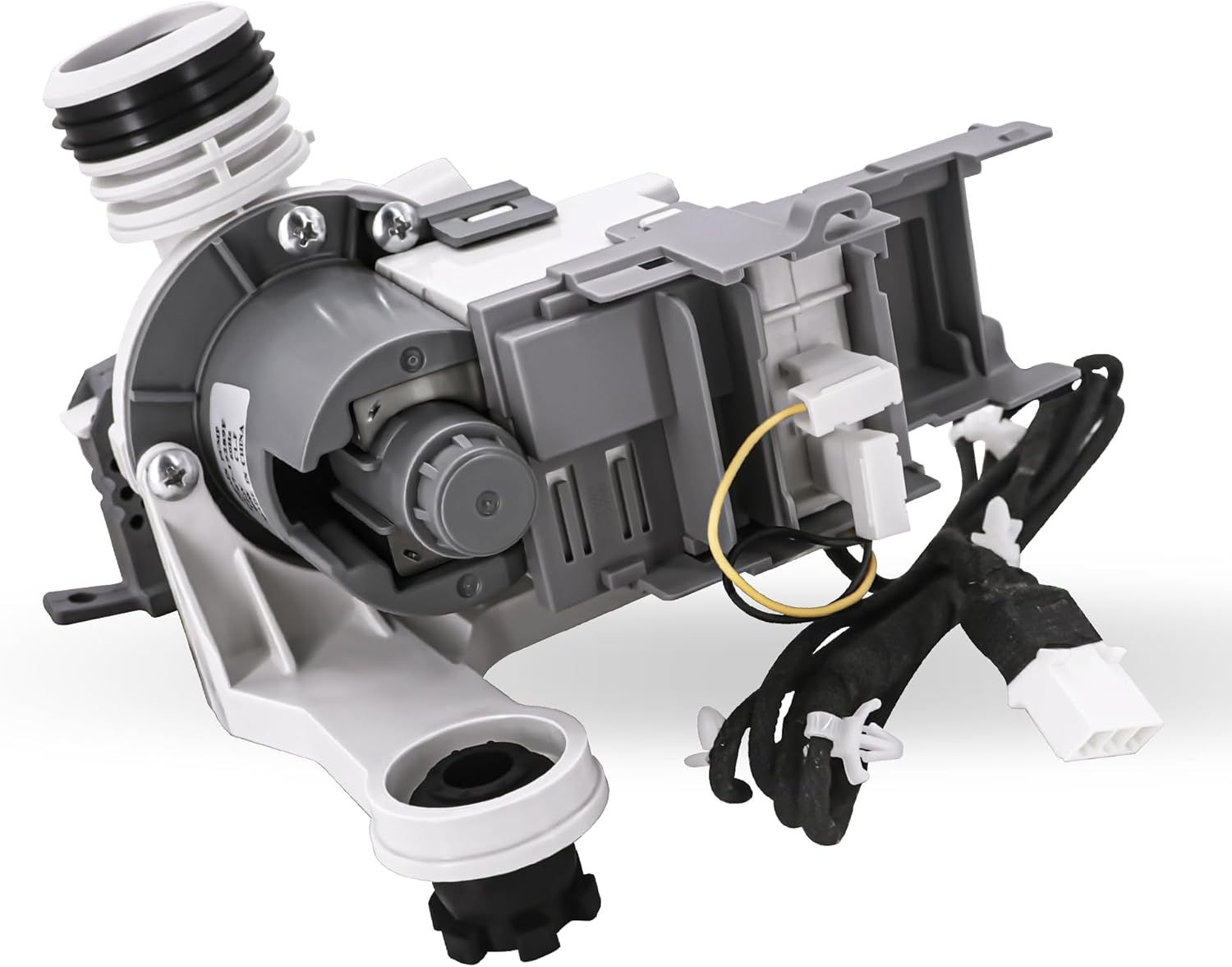 WA45M7050AW/A4 WA50F9A7DSP/A2 Washer Drain Pump Assembly Fit for Sam-sung WA44A3405AW/A4 WA45T3200AW/A4 WA45H7000AW/A2 WA48H7400AW/A2 WA456DRHDSU/AA WA50F9A8DSW/A2 WA45N3050AW/A4 WA50M7450AP/A4