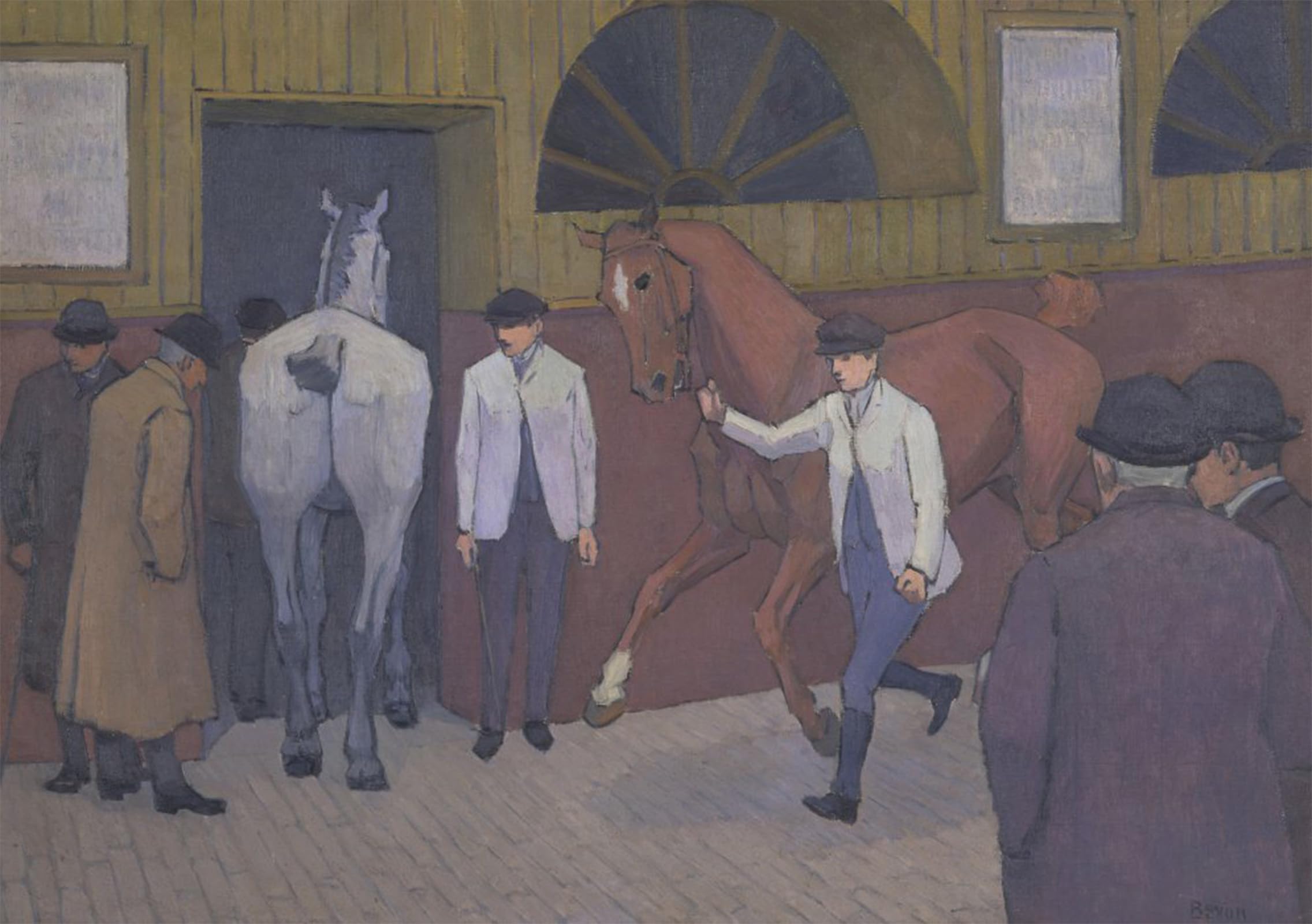 Tableau impressions d'art mural Bevan marché aux animaux pour une décoration chargée d'histoire - 5