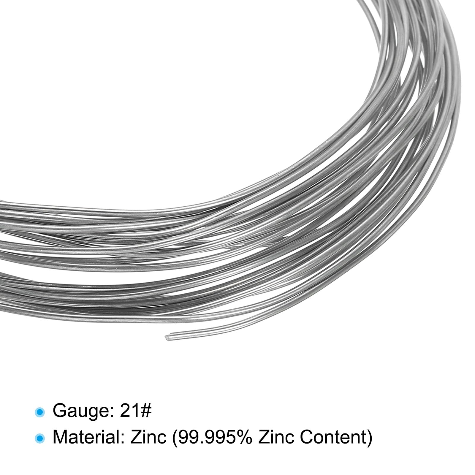PATIKIL 99.99% High Purity Zinc Wire - Image 4