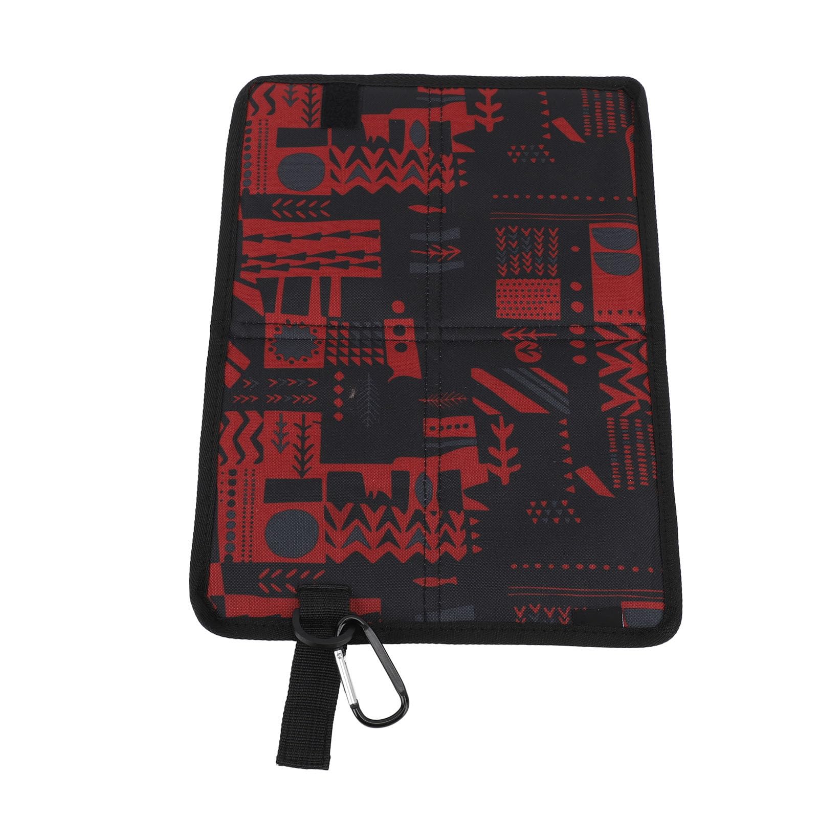 Camping Seat Cushion Lightweight Portable Folding Mat for Outdoor Activities (Black)