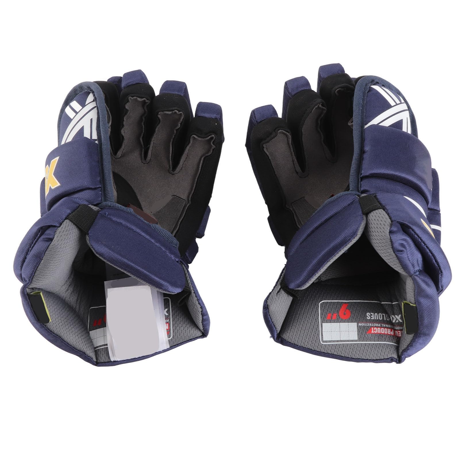 Atmungsaktive Rote Eishockey-, Handschutz für ältere Spieler, Rollschuhlaufen