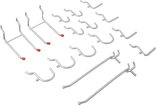 Miniatura 1 de National/Spectrum Brands HHI N182-002 - Kit de taller de garaje V2379, acero galvanizado, tablero perforado, cardado, 1/4 pulgadas