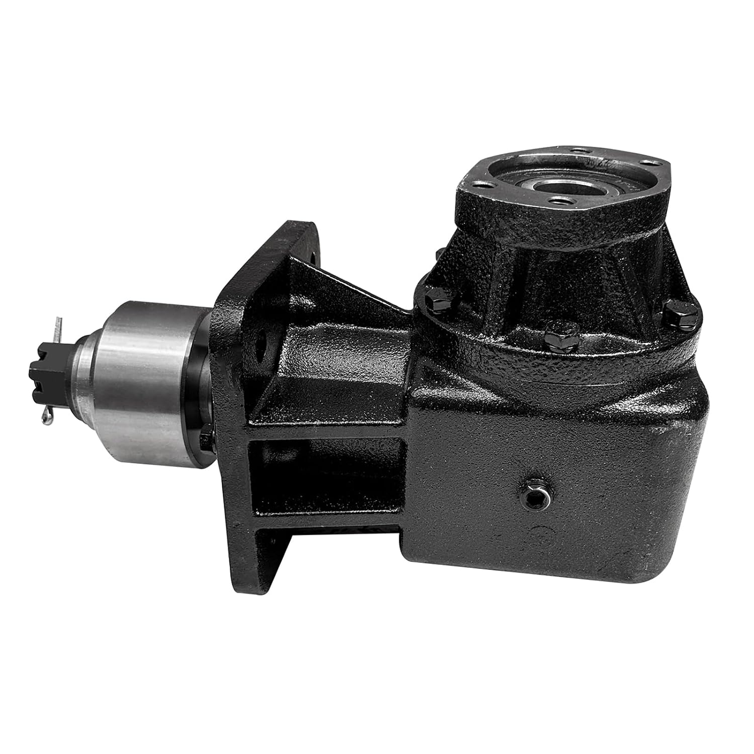 251390 RC-51H Hydraulic Brush Cutter Gearbox Replacement for Omni Gear RC-51H 90-Degree Gearbox 1.93 Ratio 14 Tooth 1-1/4" Splined Input Shaft with Blade Hub