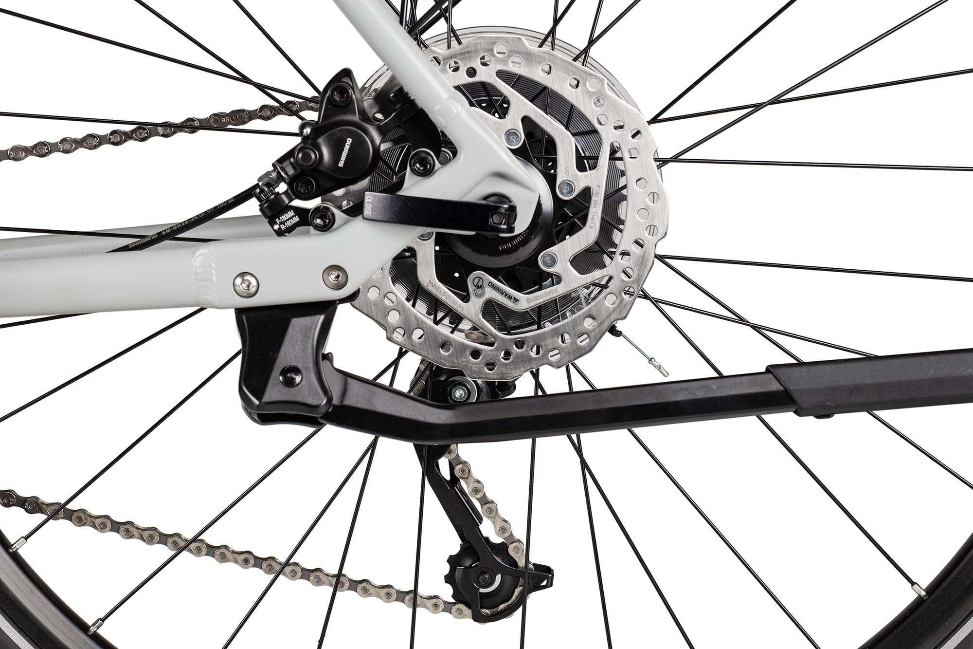 Axess Veris Street Trapez Crossbike 27-Gang Schaltung 28 Zoll Damenfahrrad Hydraulische Scheibenbremsen
