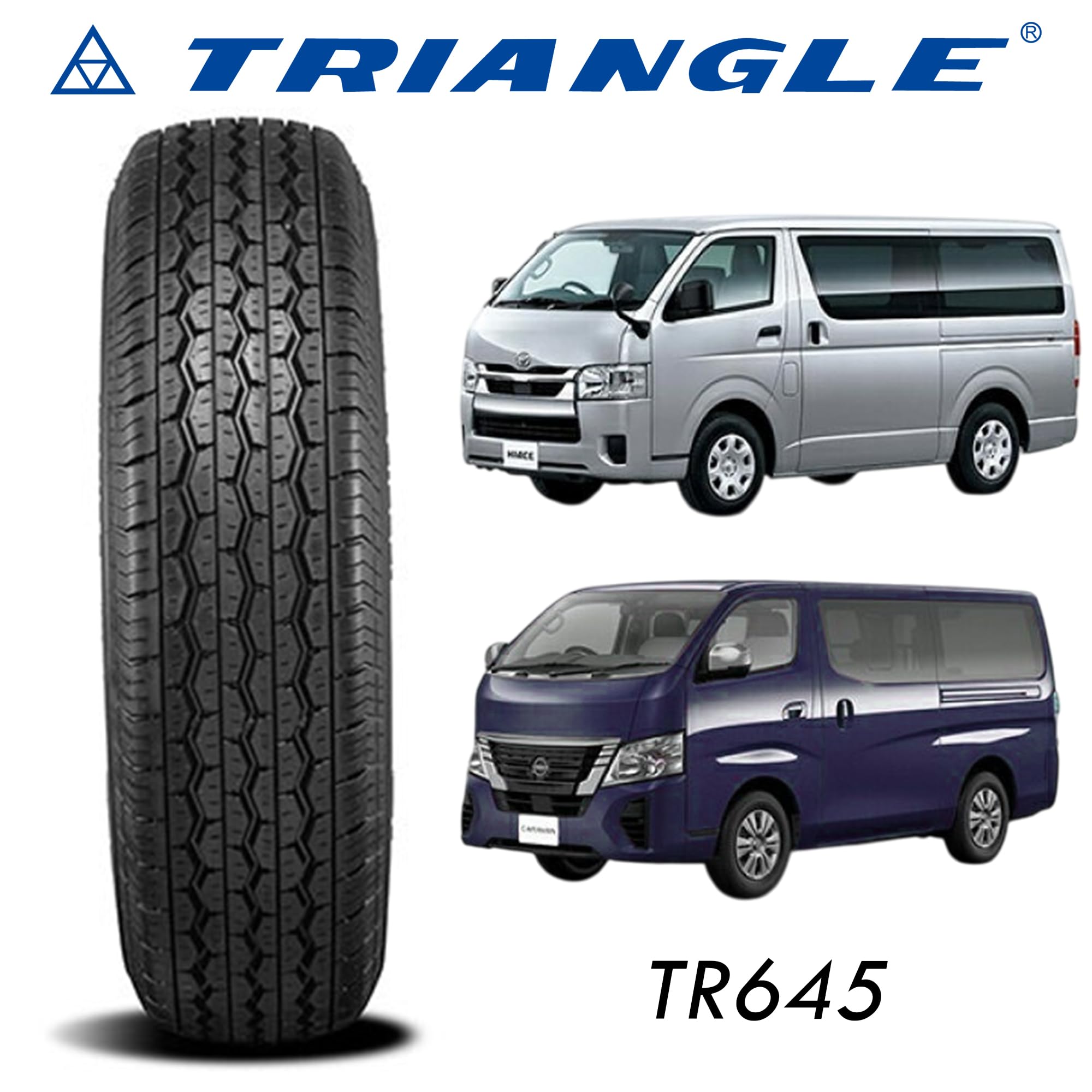 Amazon.co.jp: TRIANGLE 195/80R15 4本セット LT 107/105Q TR645