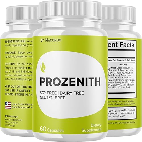 Miniatura 6 de Prozenith Pro Cápsulas - Suplemento oficial de pastillas Prozenith Pro fórmula premium, apoyo natural para la salud y el bienestar en general,