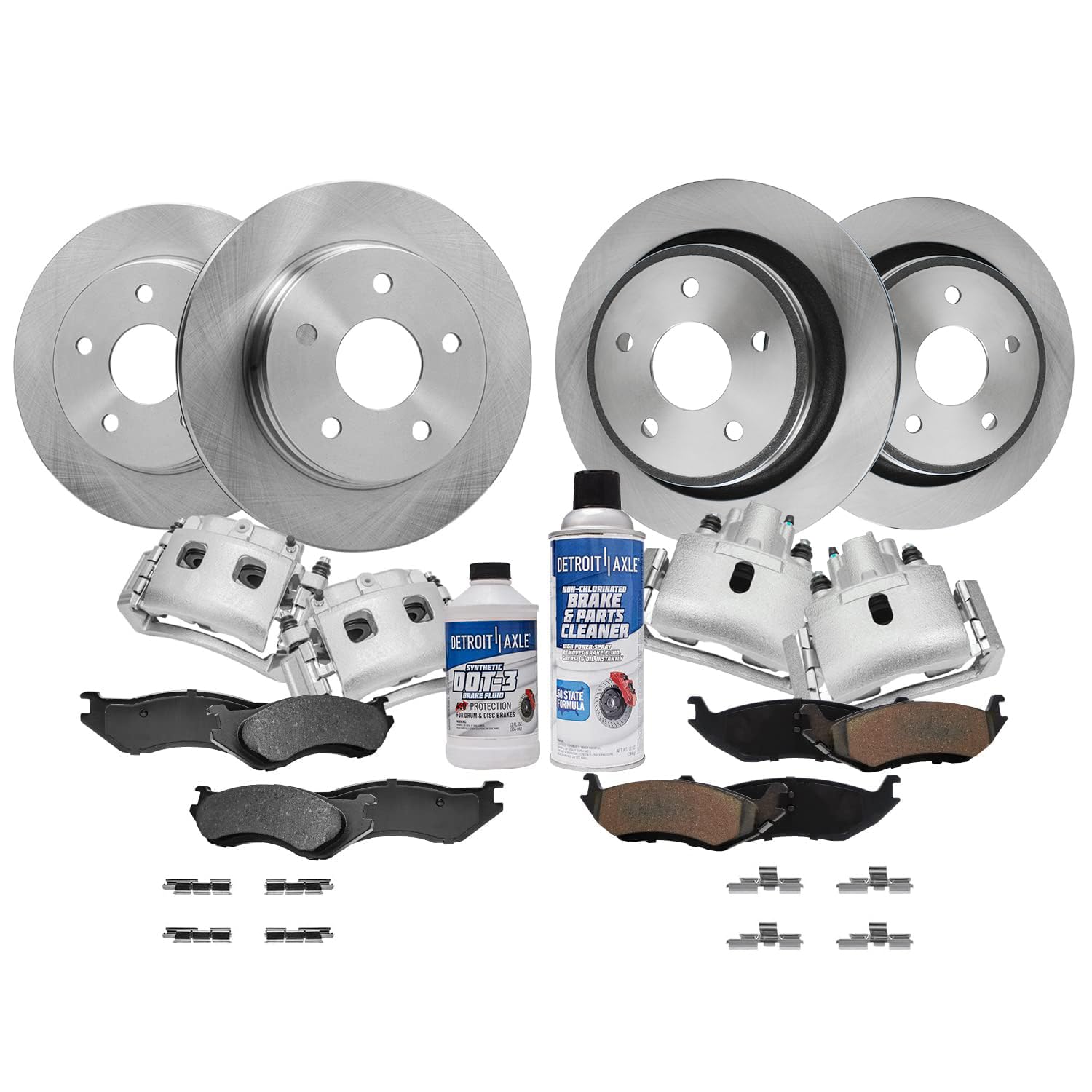 Detroit Axle - Brake Kit for 05-06 Durango 2002-2005 Dodge Ram 1500