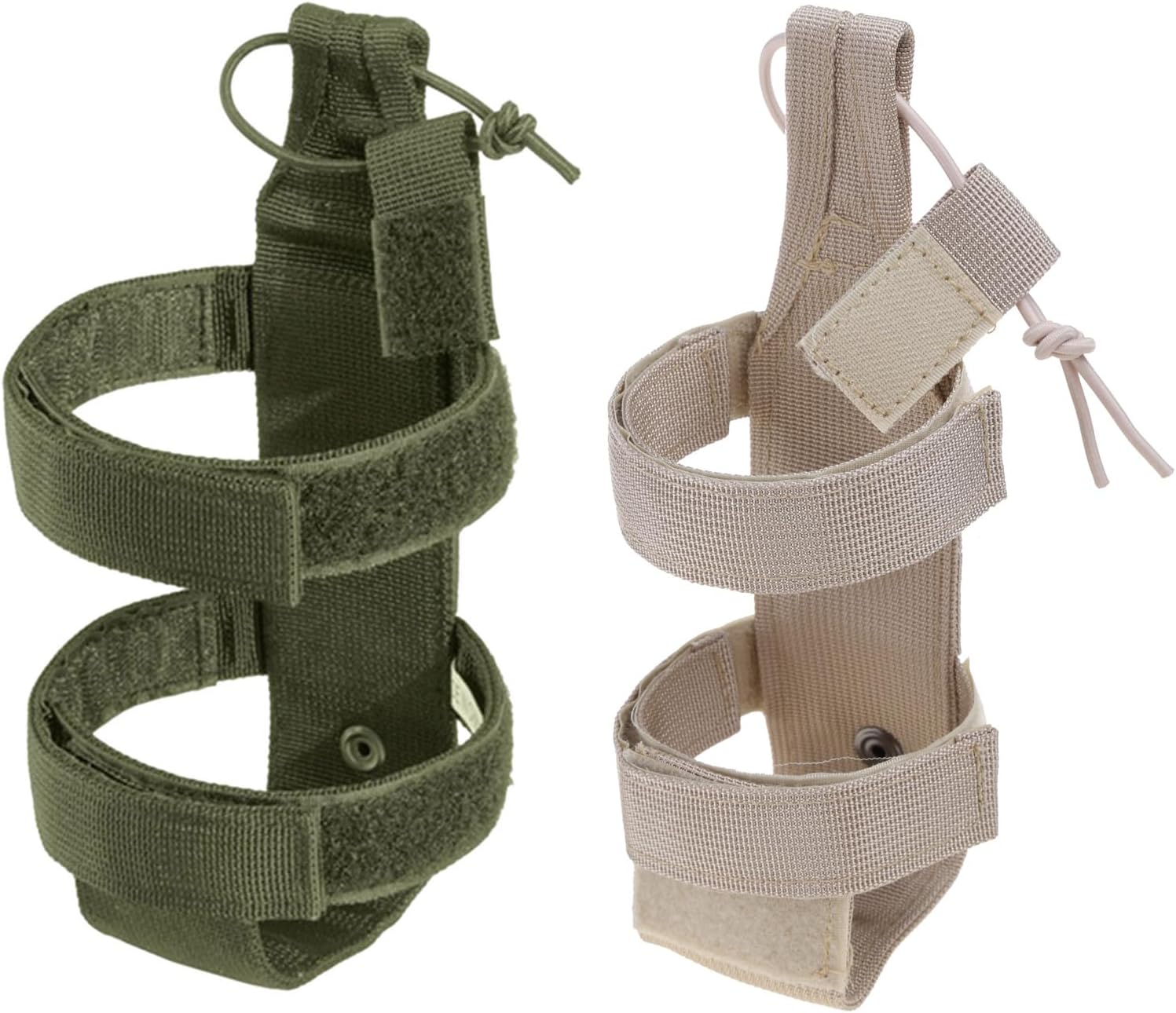 Camping Kettle, Water Waterproof Bottle Holder Bag Adjustable Webbing Water Bottle Holder Bag with image 5