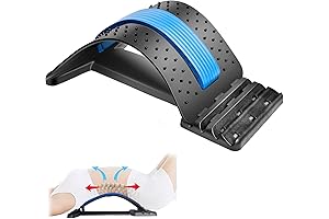 Premium Lumbar Back Cracker for Back Pain Relief and Spine Alignment