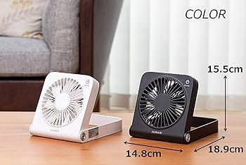 羽風やよい Amazon | [山善] 扇風機 FUWARI ミニデスクファン PUSHスイッチ