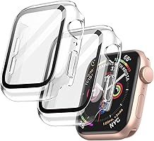 JETech Case with Screen Protector Compatible with Apple Watch SE (2022/2020) /Series 6 5 4 40mm, Overall Protective...