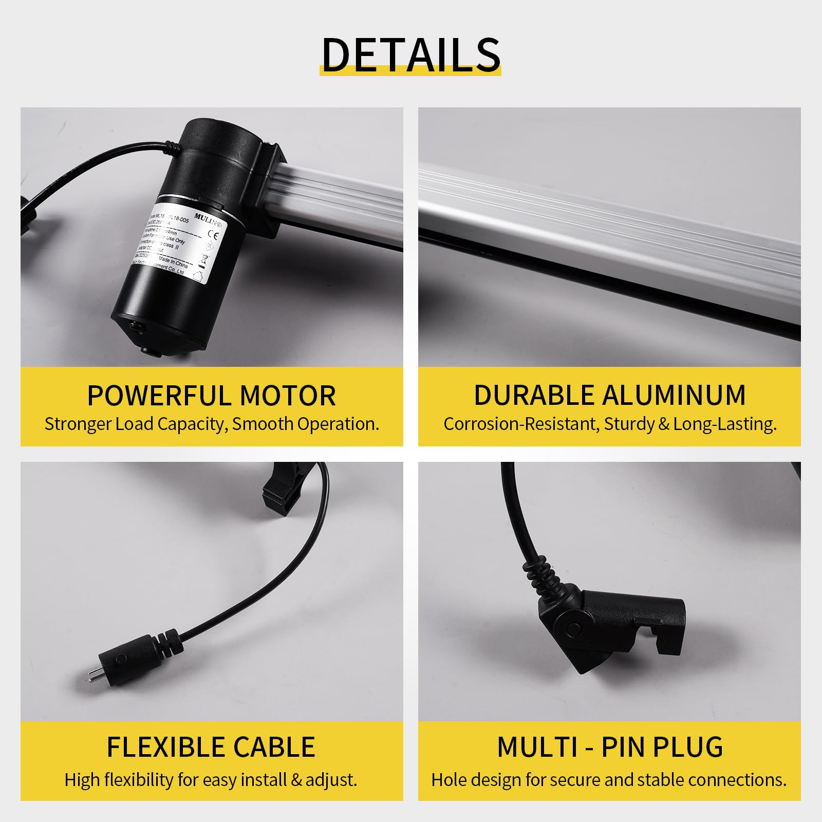 Amazon.com: Mulin Power Recliner Motor Replacement with Cord Model