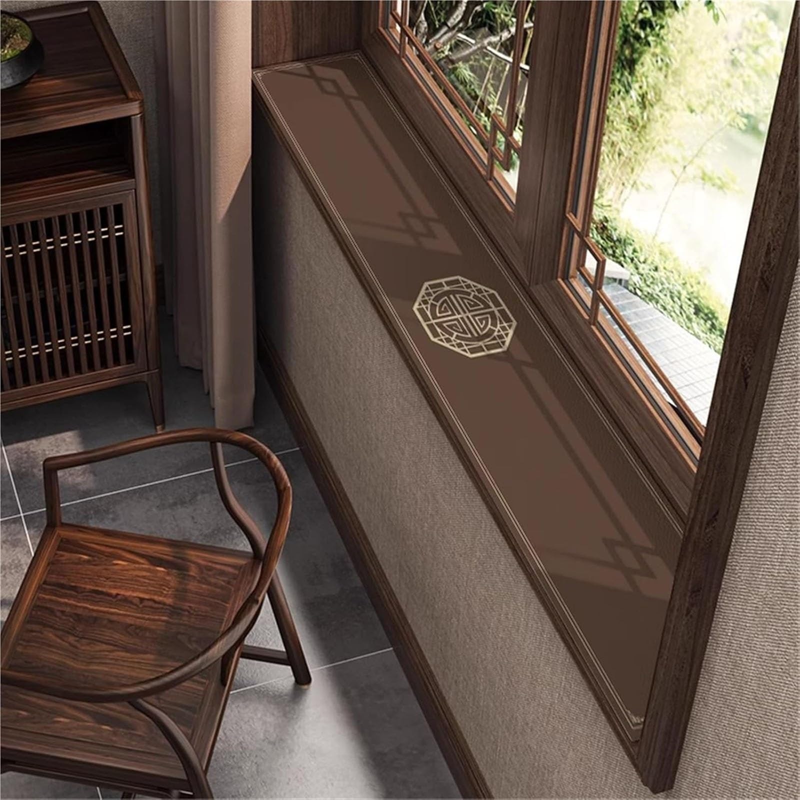 Tapis en terre de diatomées absorbant imperméable pour balcon et fenêtre