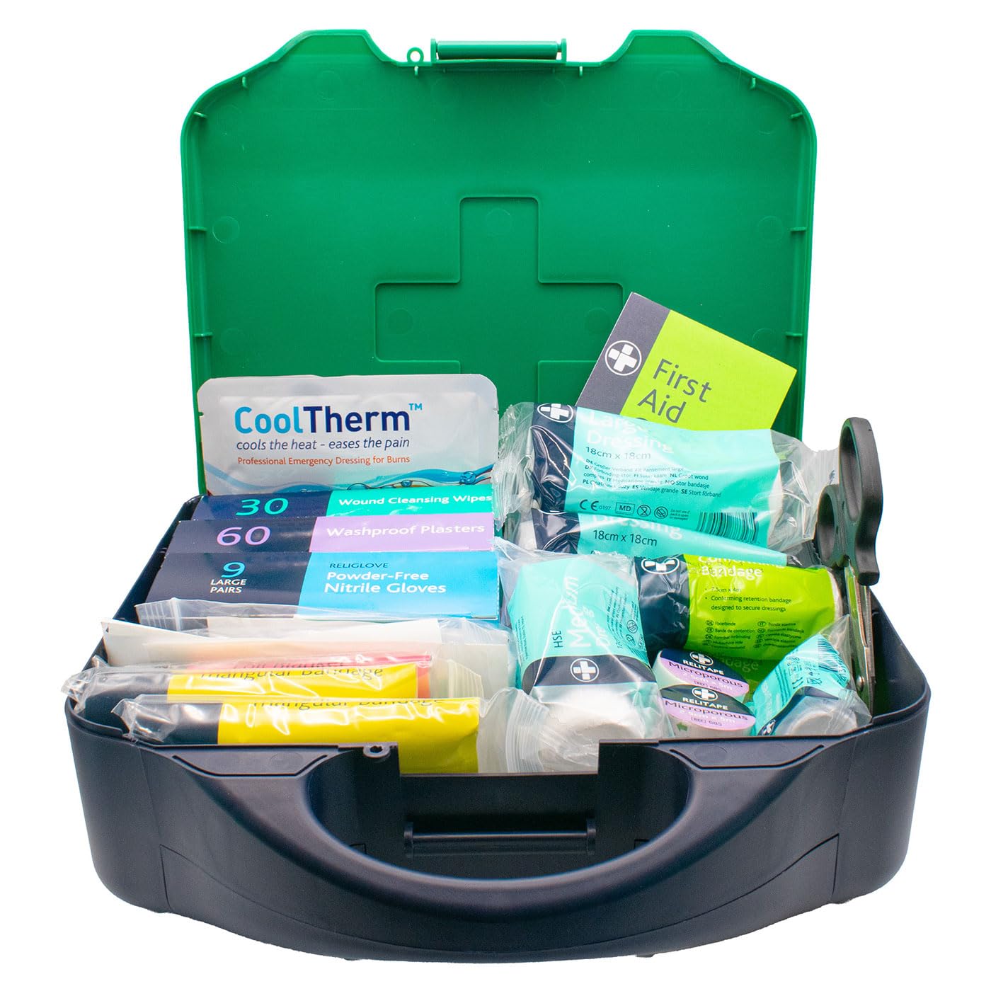 Scan FAK125BS Kit de premiers secours pour 1 à 25 personnes Certifié BS