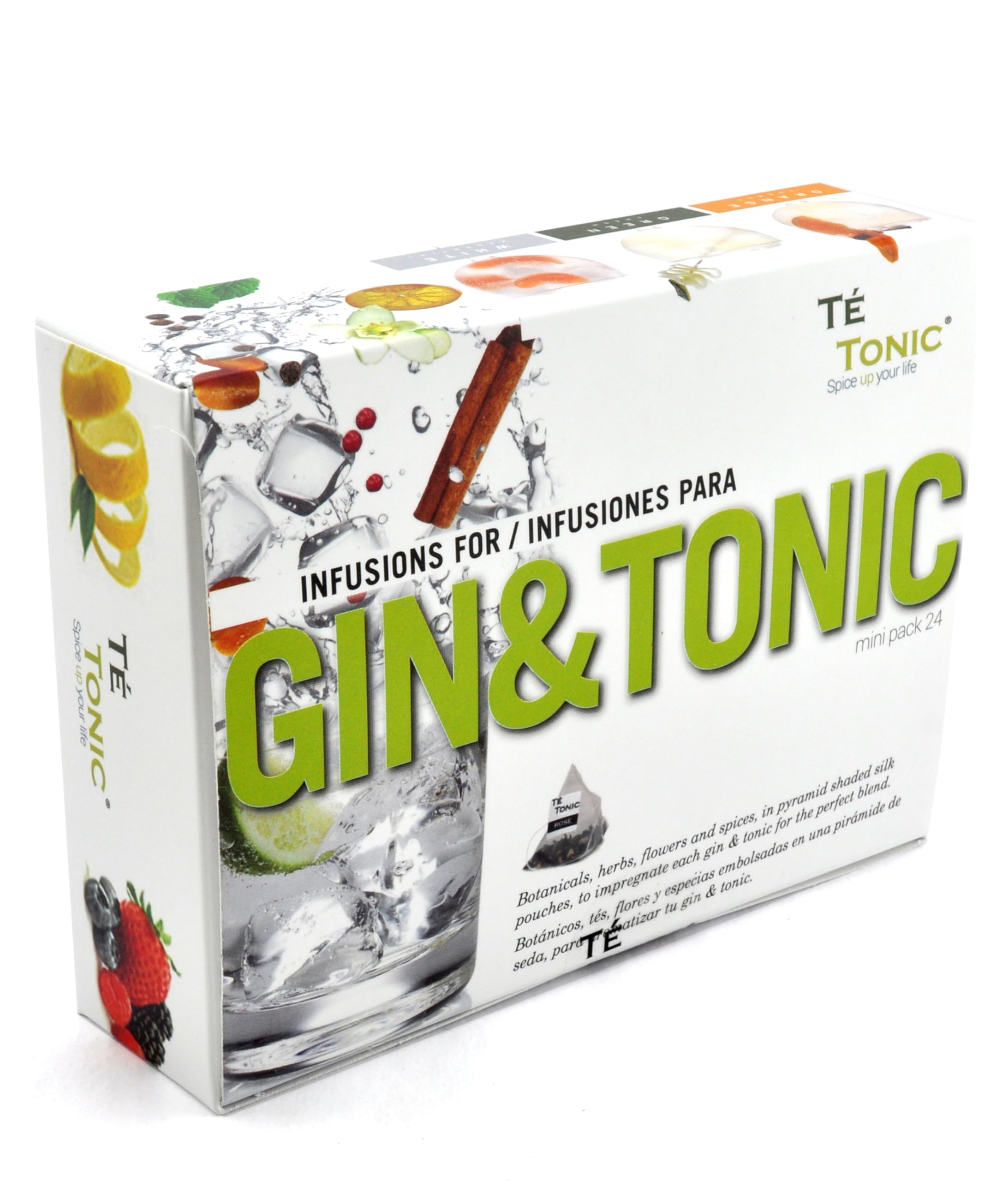 Te Tonic experience - MINIPACK 24 infusiones para Gin Tonic y cócteles.