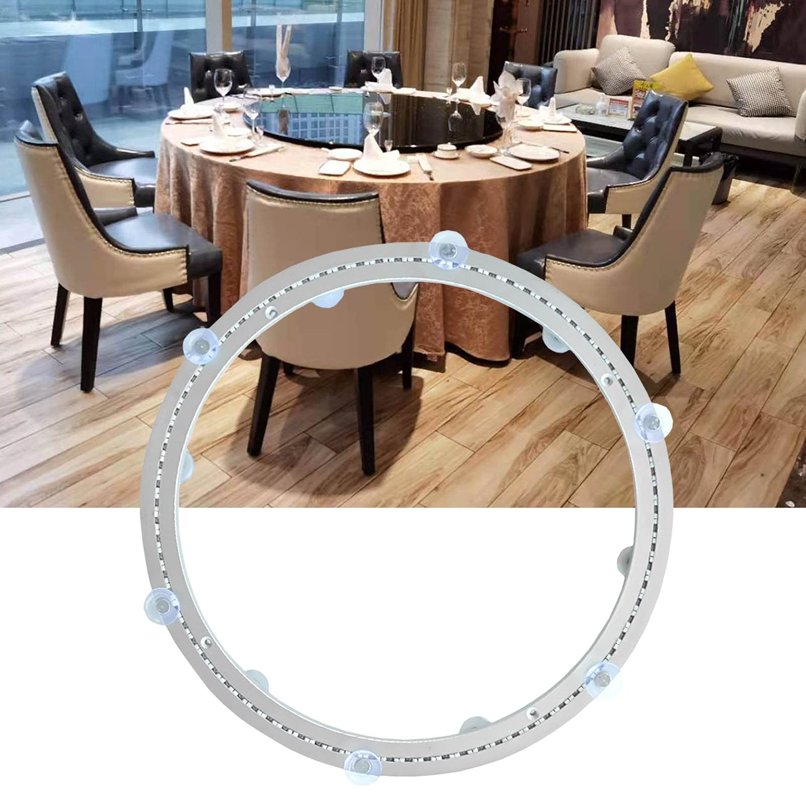 Anneau de plateau tournant durable et robuste pour table en pierre
