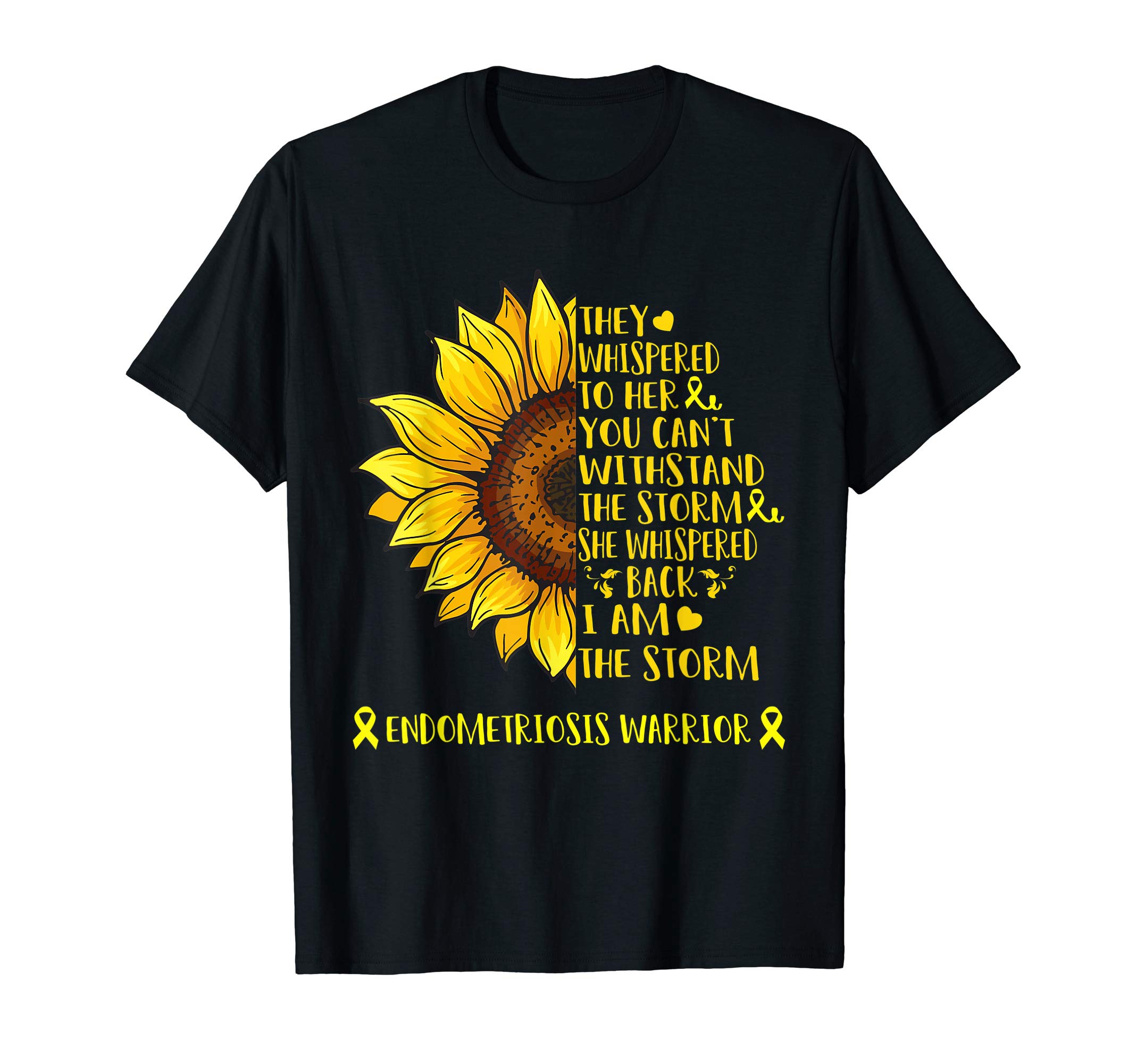 Endometriosis Awareness ShirtI Am The Storm Endometriosis Warrior Shirt T-ShirtOEKO-TEX STANDARD 100