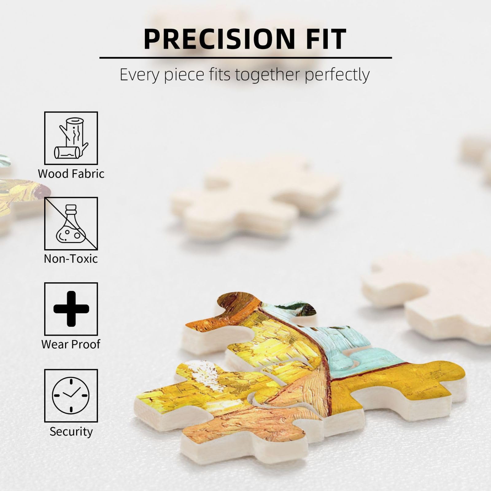 木製ジグソーパズル 1000ピース ひまわり　くま Amazon | ゴッホ ひまわり パズル 1000ピース 木製 ジグソーパズル