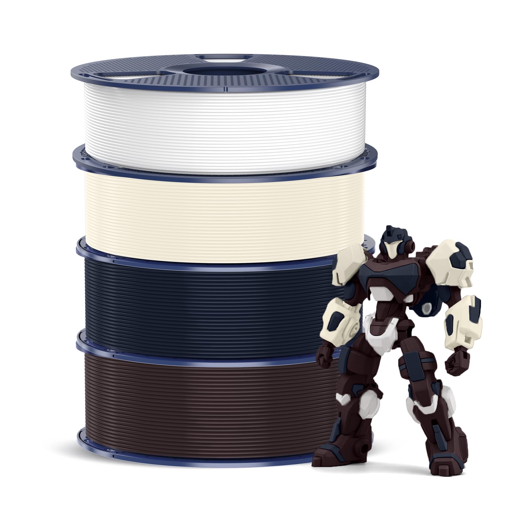SUNLU PETG Filament 1.75 mm, Hochfestes 3D Drucker Filament PETG, Unübertroffene Haltbarkeit und Flexibilität