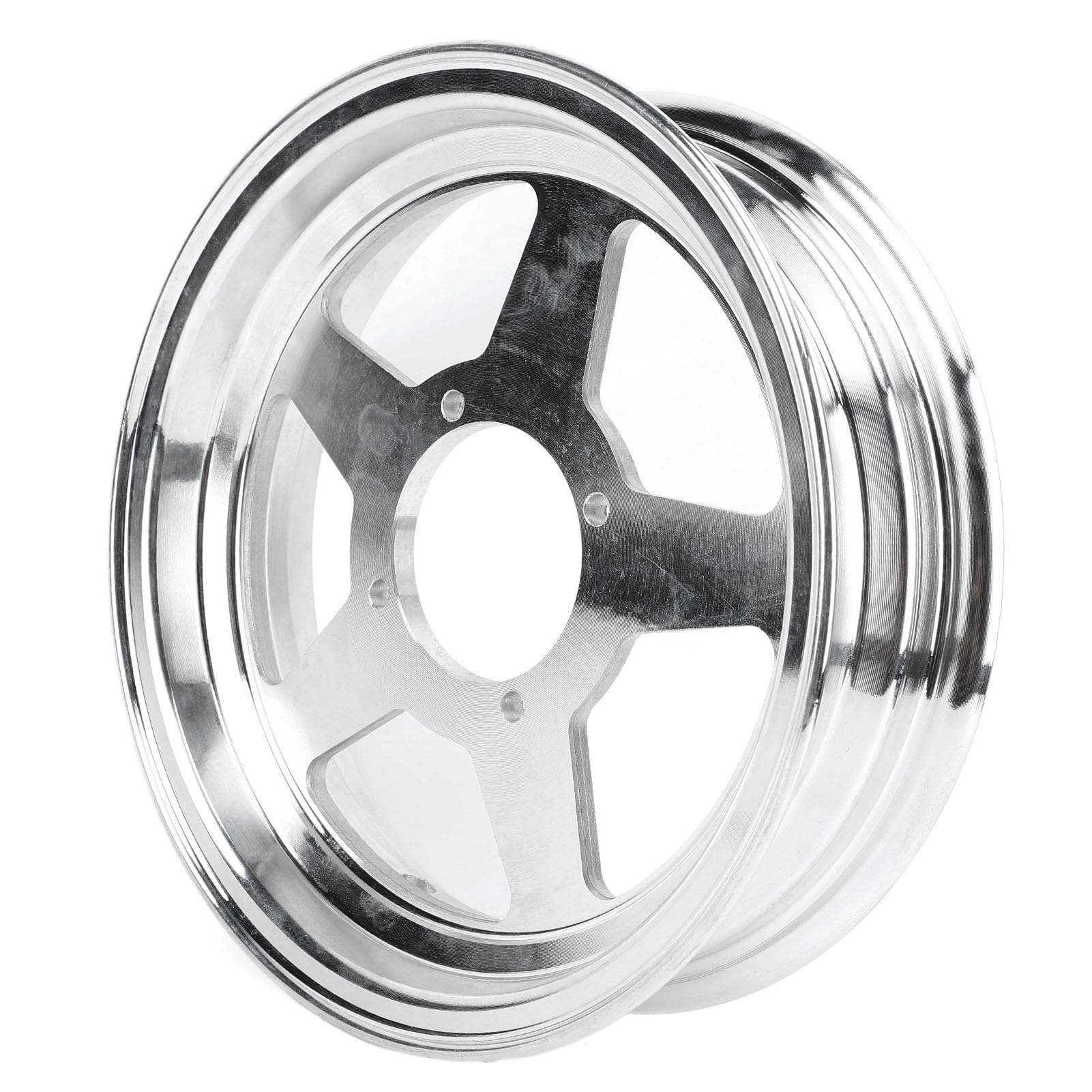 Ruota, Cerchione da 10 Pollici in Lega di Alluminio Leggero Installazione Anteriore Posteriore 2.00-10 2.50- Pneumatico Compatibile con Finitura Lucida per Monkey Z50 Z50J Z50R Mini Trail