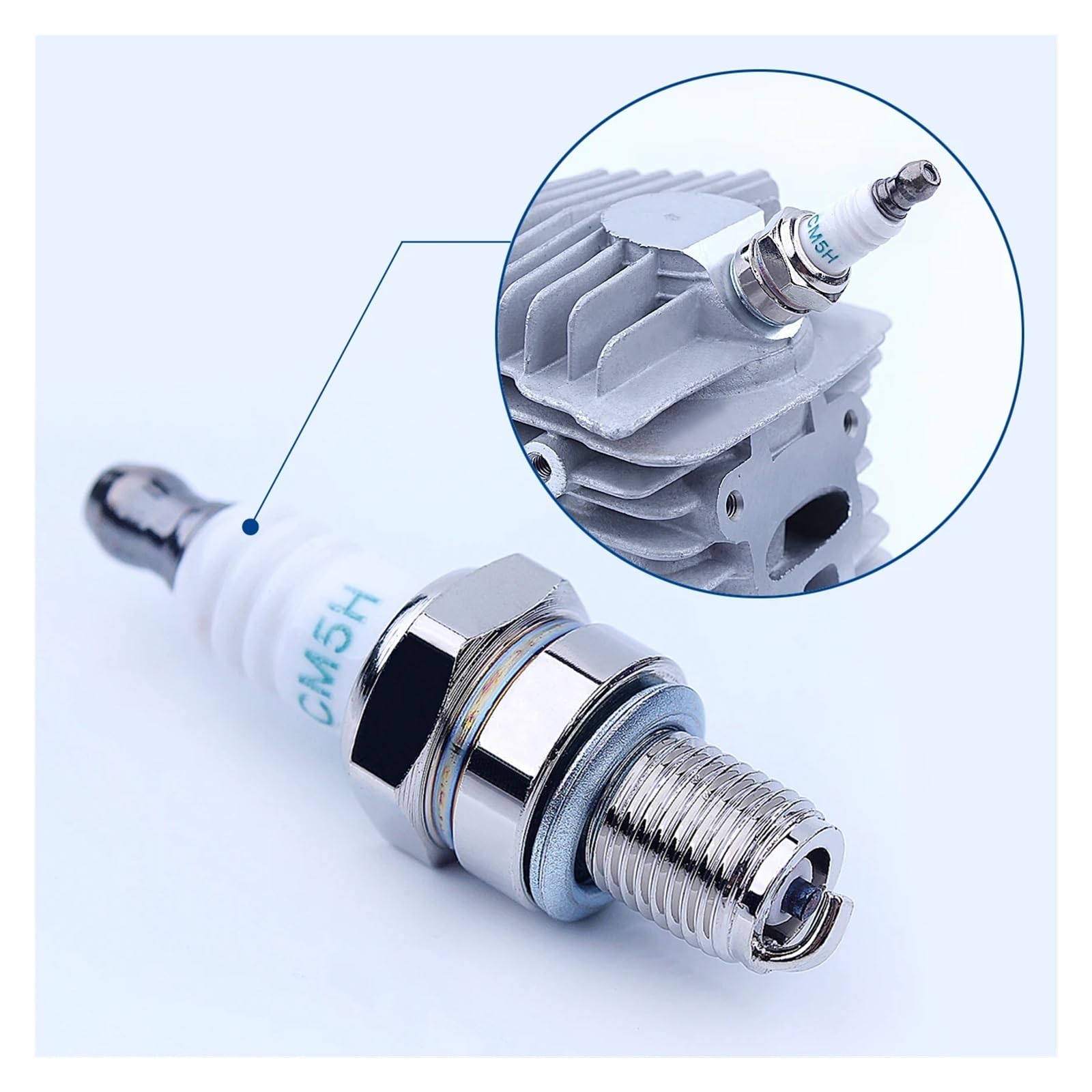 Bougie d'allumage NGK for moteur 4 temps GX 35/25 HHT25S, pièce de rechange for débroussailleuse 4 temps