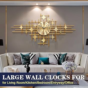 大型 クロック ゴールド メタル 金 大型 掛時計 インテリア ブロンズ 壁掛け 大型 クロック ゴールド メタル 金 大型 掛時計 インテリア ブロンズ