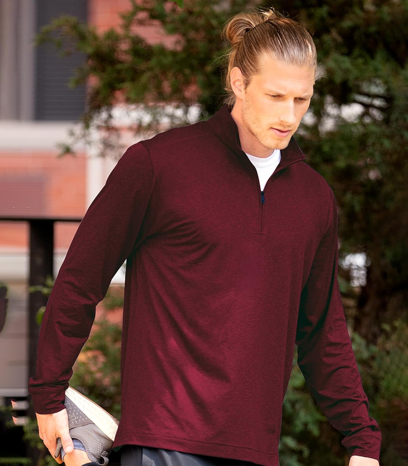 Vantage Apparel Legacy High School Premium Lightweight Stretchy 1/4 Zip Team Pullover