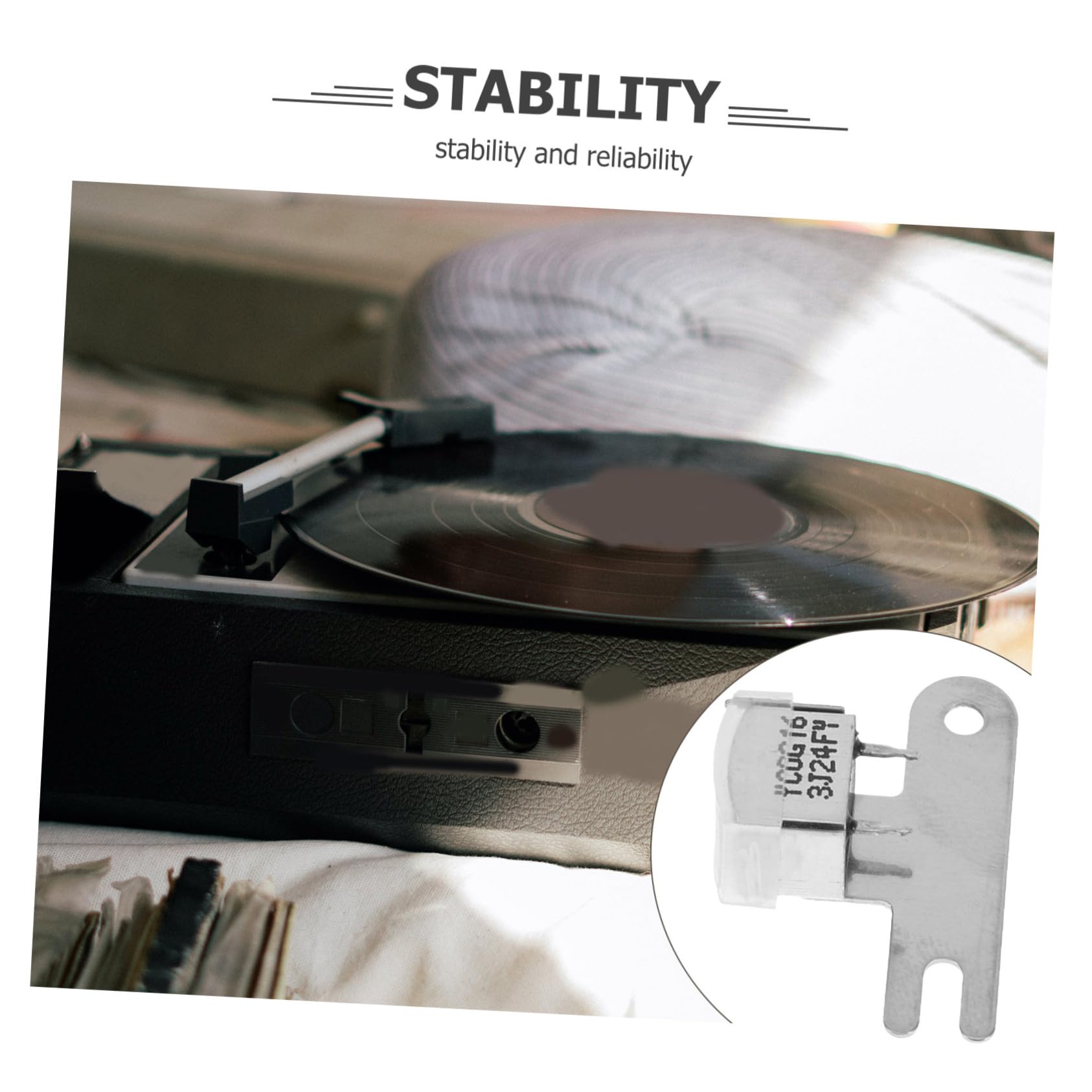 CIMAXIC Record Player Magnetic Head Stereo Cassette Tape Recorder Head Replacement Part