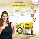 Millex Multi Millets Upma Mix & Millex Millets Rava Idli Instant Mix Combo (each 400g) Healthy & Instant Breakfast|Organic & Natural|High Fibre & Protein,|Easy & Ready to cook| Super Food for Kids|Rich in Iron (HEALTHY COMBO) gallery image