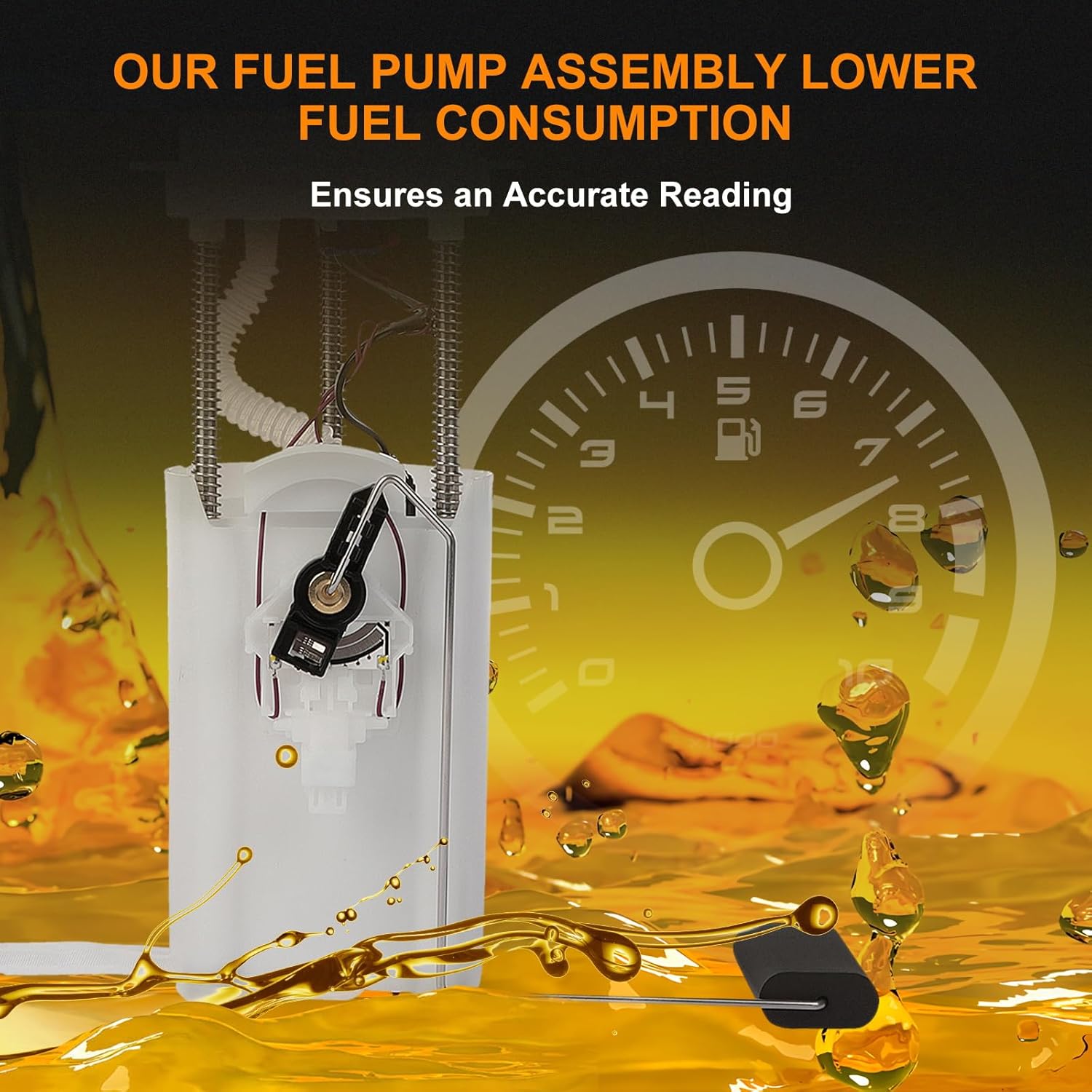 E3509M New Electric Fuel Pump Module Assembly - 2000-2001 for chevy Suburban 1500 5.3L Vin Code T 2000-2001 for GMC Yukon XL 1500 5.3L Vin Code T 2001 for GMC Yukon XL 1500 6.0L Vin Code U OEM P74836M