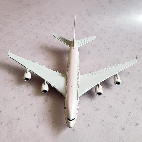 Miniatura 2 de 2024 Escala 1400 A380 Airways Modelo de metal Modelo de aleación Modelo de avión fundido a presión para colección para Etihad