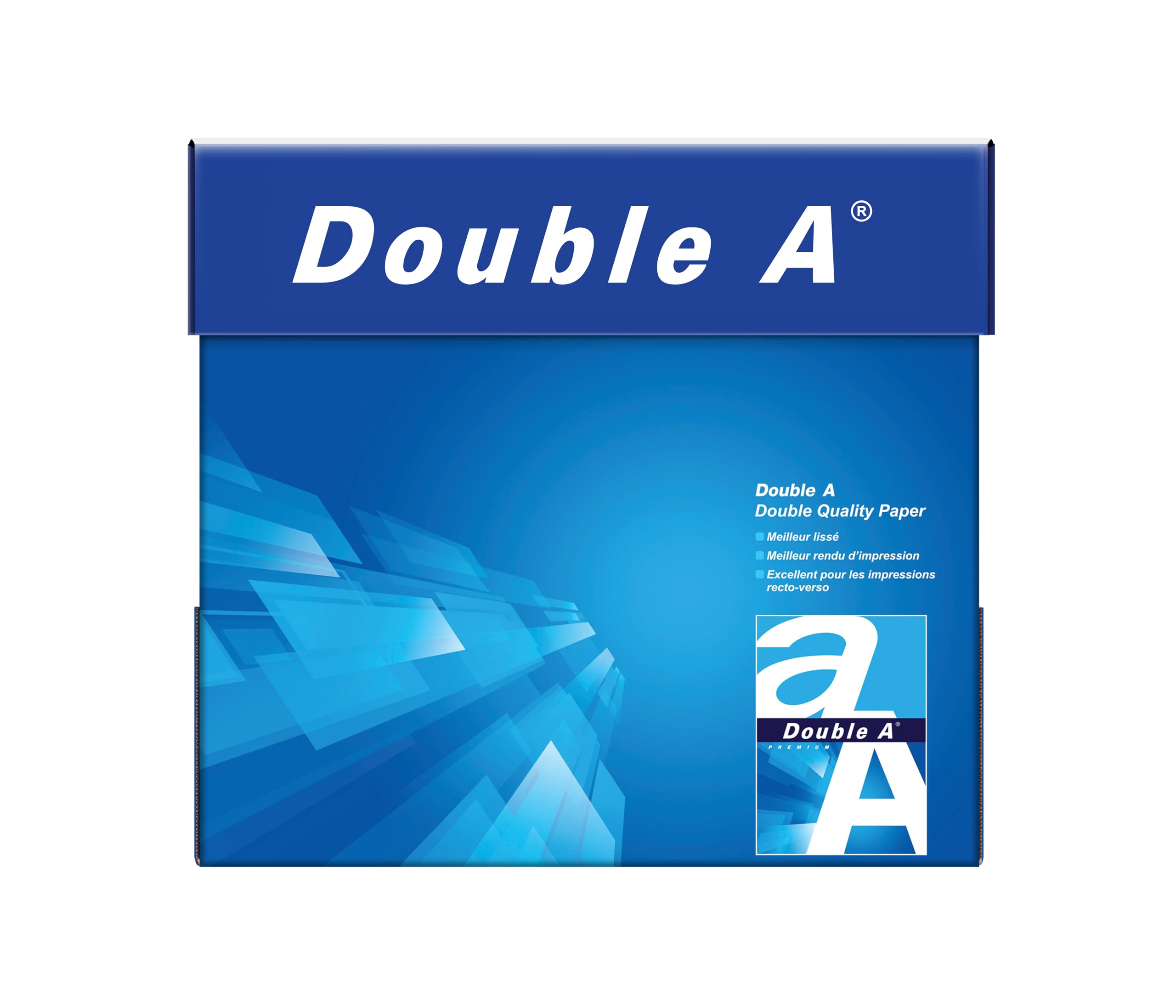 Double A Premium - Papel para imprimir (formato A4, 80 g/m², 2.500 hojas), color blanco