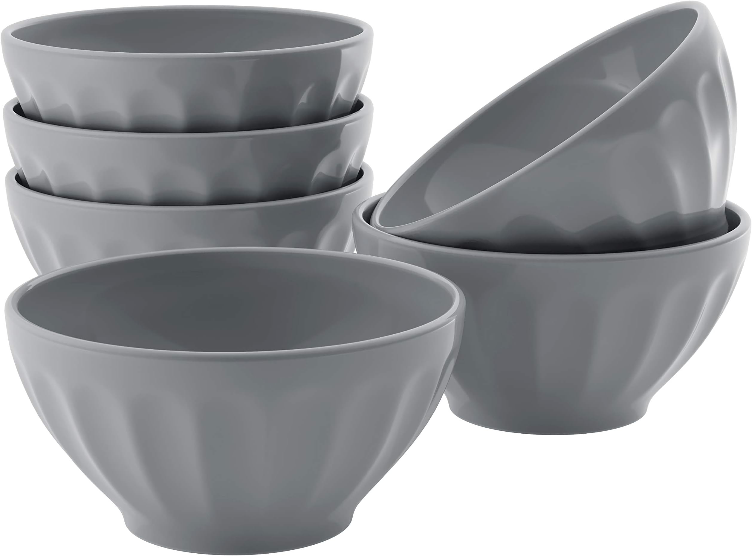 KooK Ceramic Soup Bowls, For Cereal, Rice, Pasta and