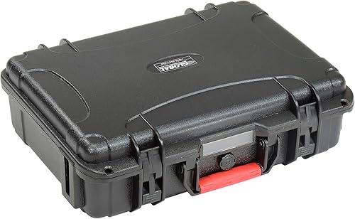 Miniatura 2 de Global Industrial Funda rígida impermeable con espuma de lágrima, 14 pulgadas de largo x 10-23/32 pulgadas de ancho x 4-11/64 pulgadas de alto, negro