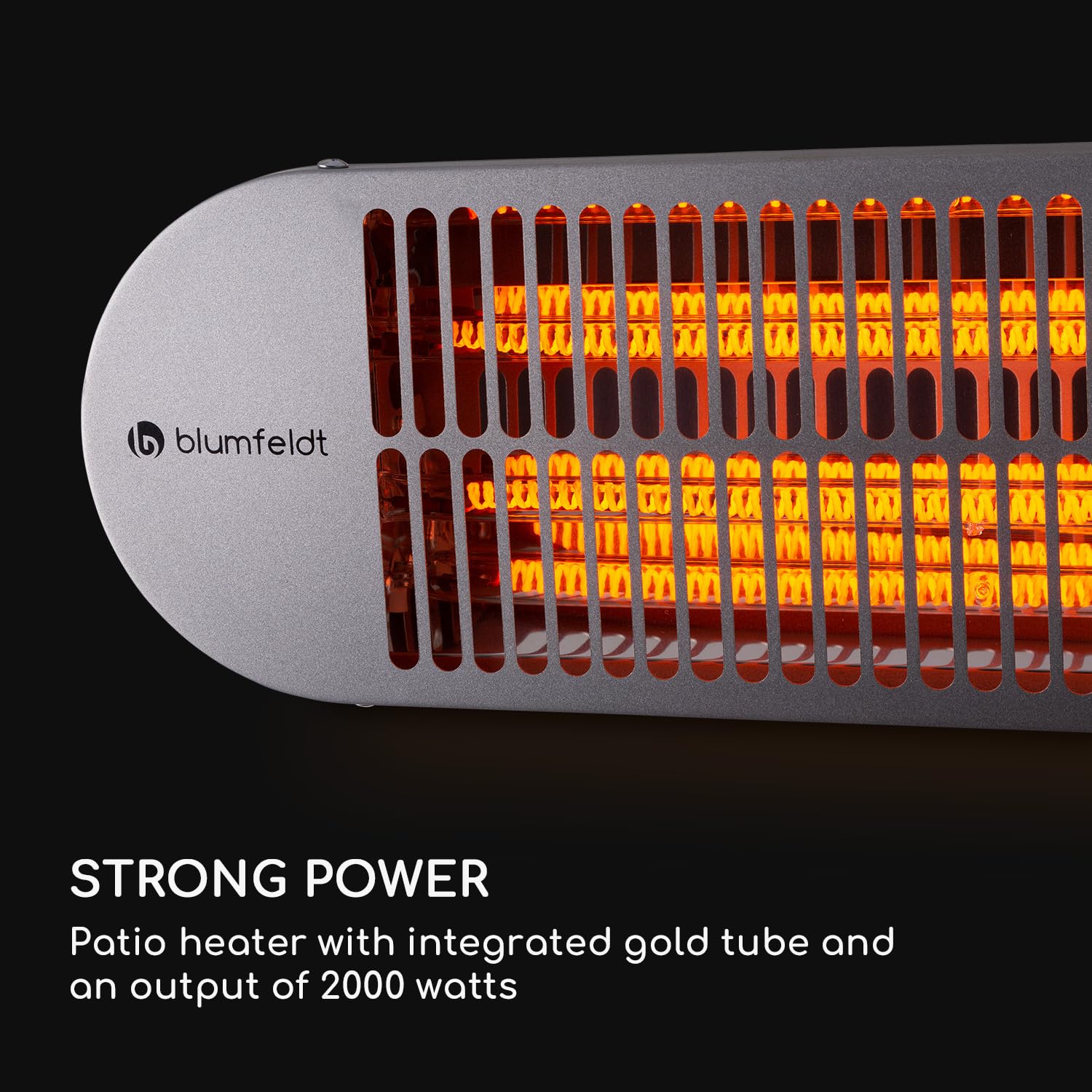 Gold Bar 2000 Swing radiateur infrarouge 2000 W 60° oscillation