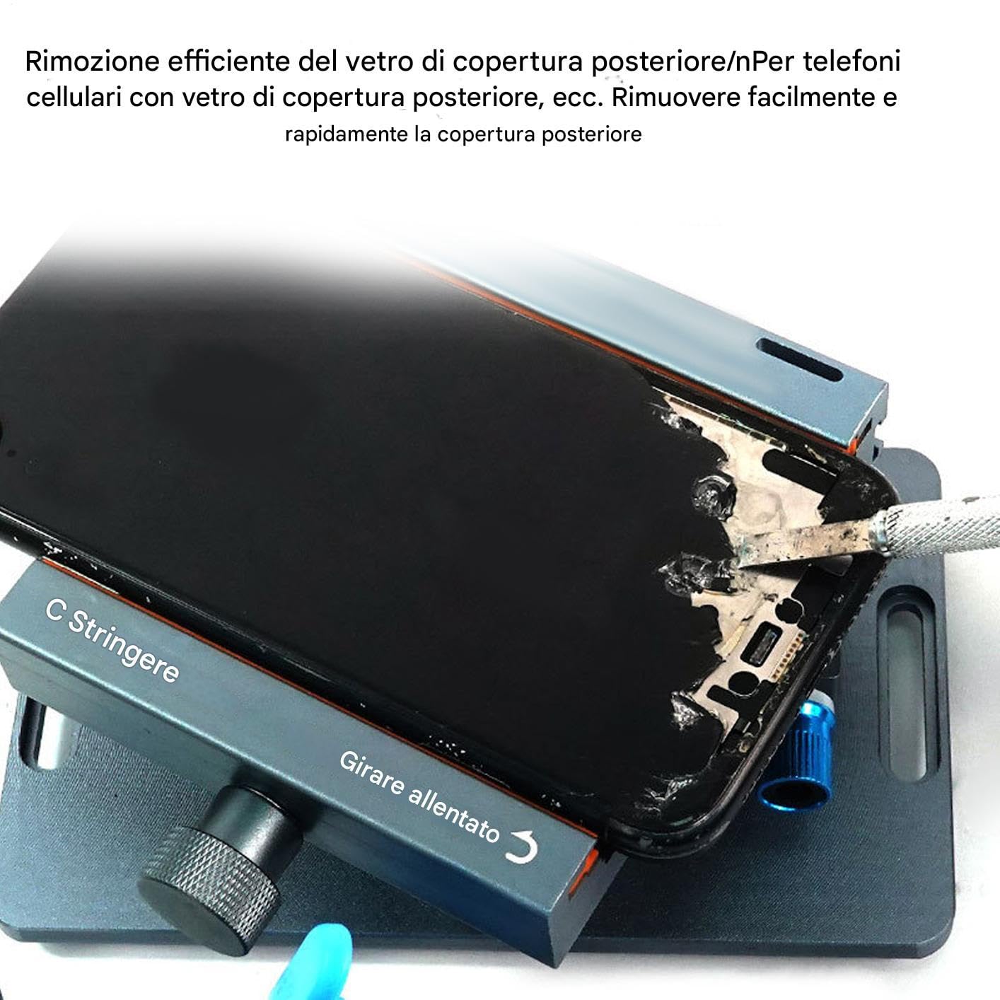 Paxage de séparateur LCD rotatif, séparateur d'écran Fixation du luminaire