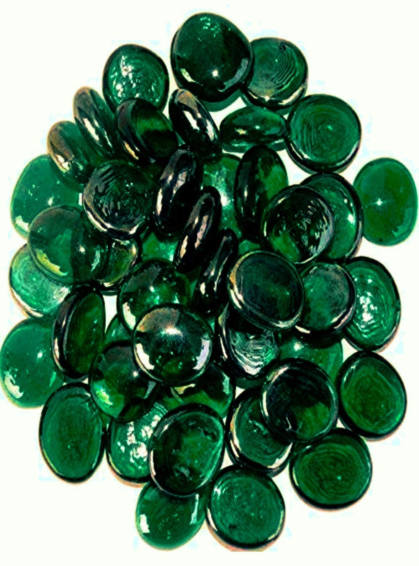 Paushak Boutique Green Shaded Balls Glass Marble Pebbles (40 Pcs) (B08H8VFYGW) Amazon Price History, Amazon Price Tracker