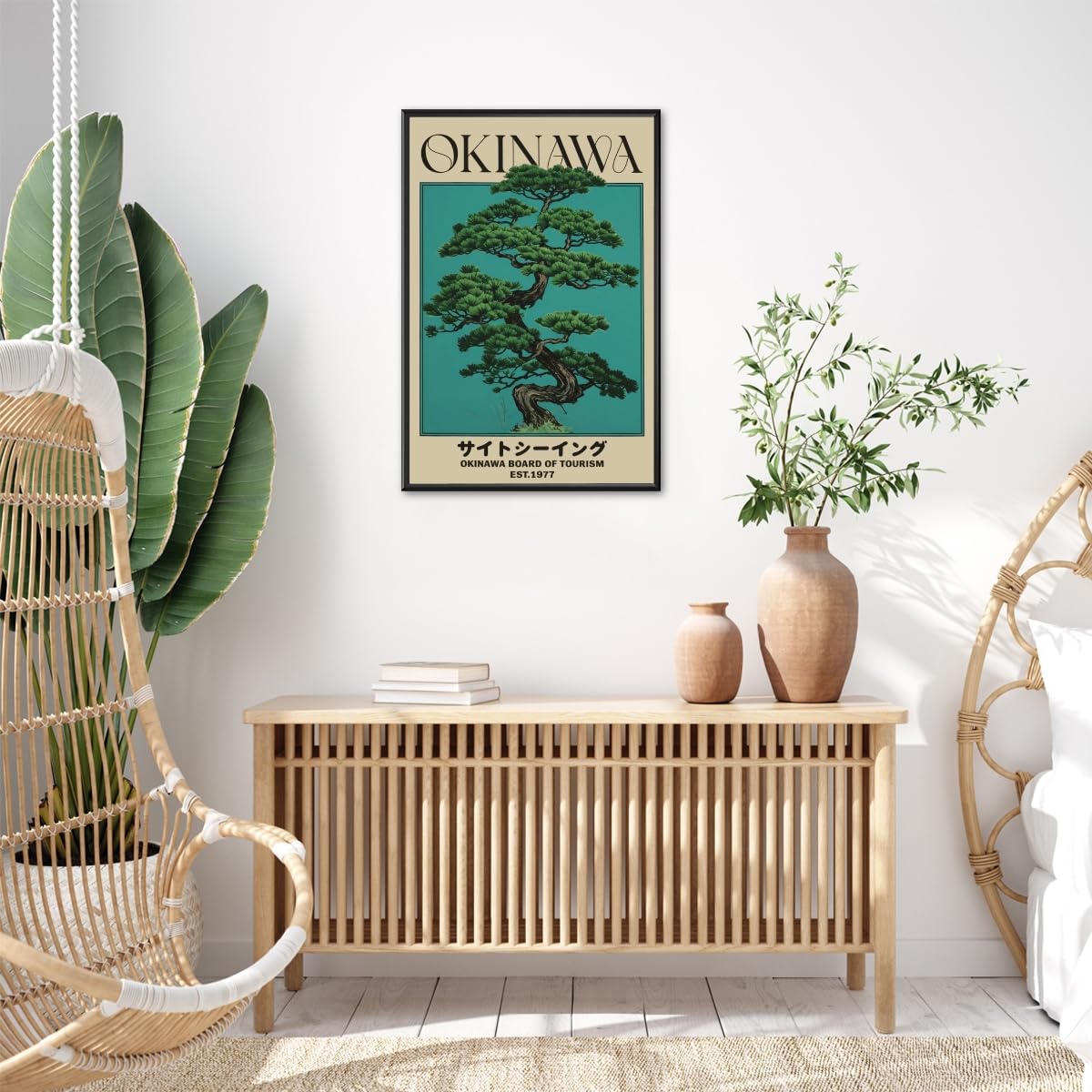 Amazon.com: Retro Okinawa Sightseeing Travel Poster Japanese