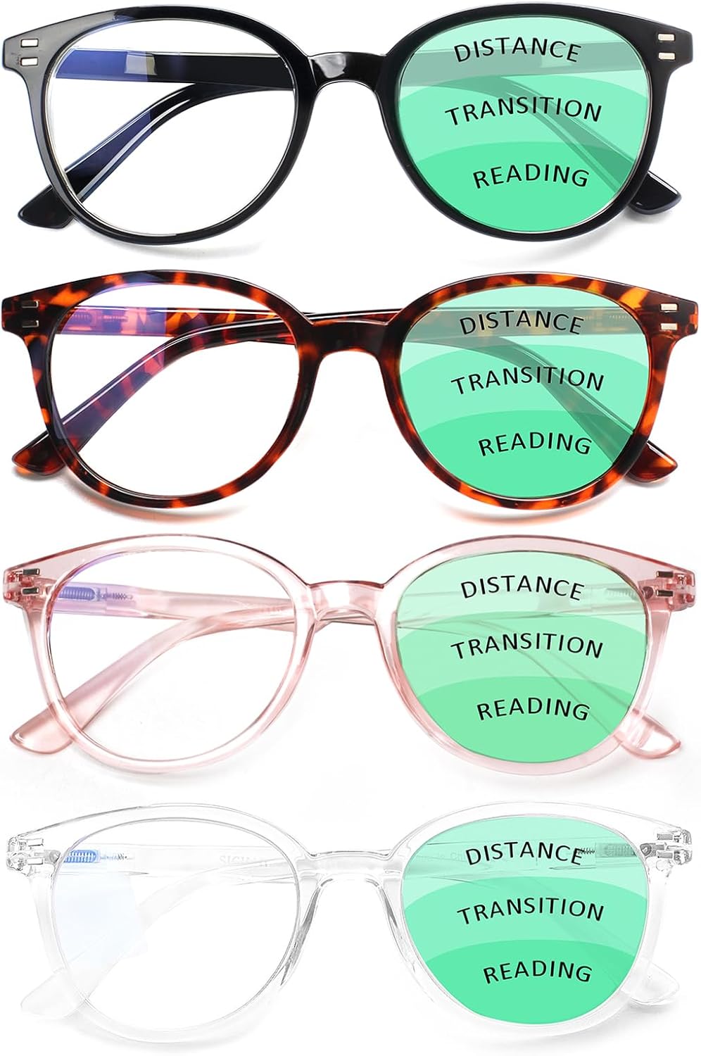 3 Pack Reading Glasses Spring Hinge...
