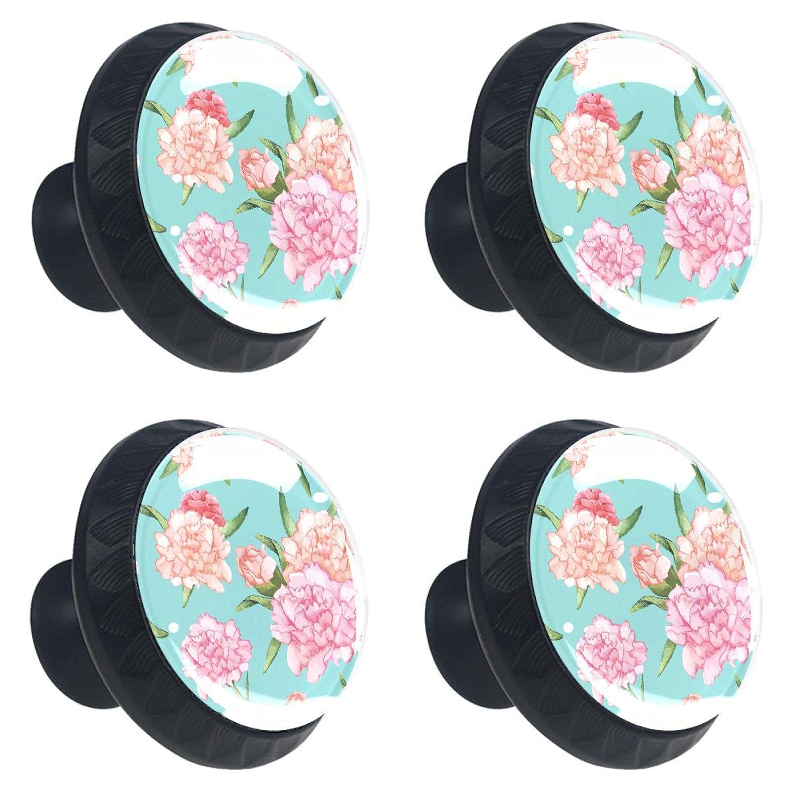 Boutons de porte fleur pour remplacer vos vieilles poignées de placard usées