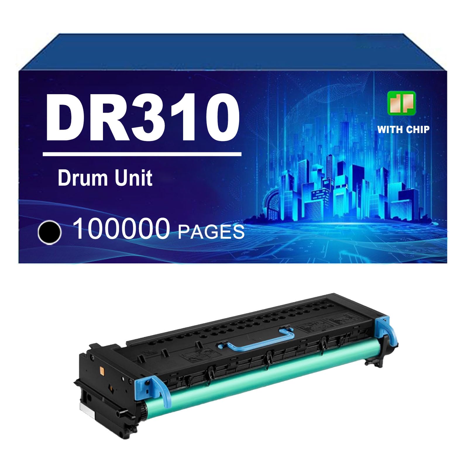 DR310 Unità Di Tamburo Compatibile Per Konica Minolta Bizhub 200 250 350 282 362 2510 3510 Stampanti, 100000 Pagine,DR310-1 PACK