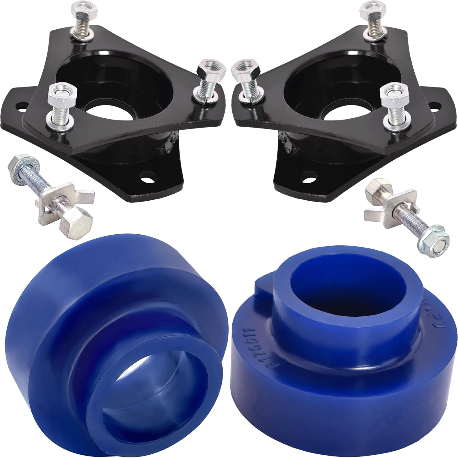 Suspension Lift Kit 6p - Front & Rear Leveling Lift Kit Polyurethane PU Spacers 45mm (1.8”) Height for GRAND VITARA 2005-2017, ESCUDO - 3rd Generation 2005-2017