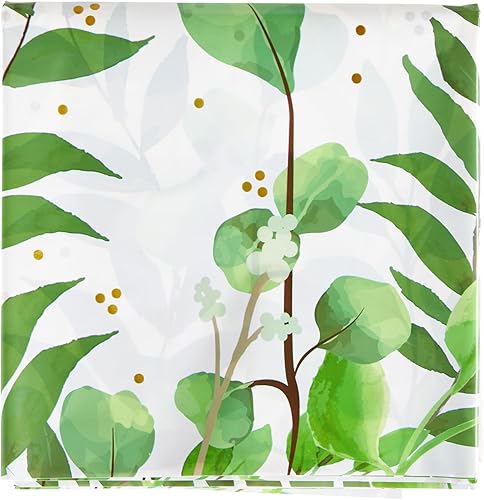 Miniatura 7 de Paquete de 3 manteles religiosos para fiesta de Pascua, bautismo, primera comunión, mantel de plástico con cruz dorada católica, 54 x 108 pulgadas,