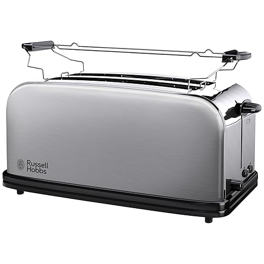 1600 watt vermogen voor snelle en efficiënte toastbereiding, ideaal voor drukke ochtenden