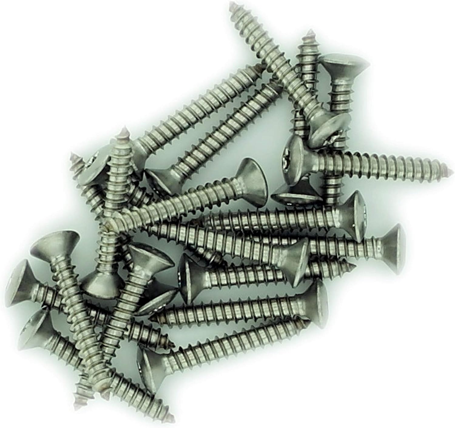 No.7 x 0.875 (3.9mm x 22mm) TX Raised Countersunk Self-Tapping Screw - Stainless Steel (A2) (Pack of 20), 3.9x22 - A2 (20) - Image 4