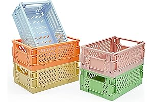 MONKISS Folding Collapsible Storage Bins