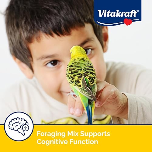 Miniatura 6 de Vitakraft Vita Smart Gourmet - Alimento para periquitos fortificado con vitaminas, alimento diario para pájaros de mascotas, 2 libras (paquete de 1)