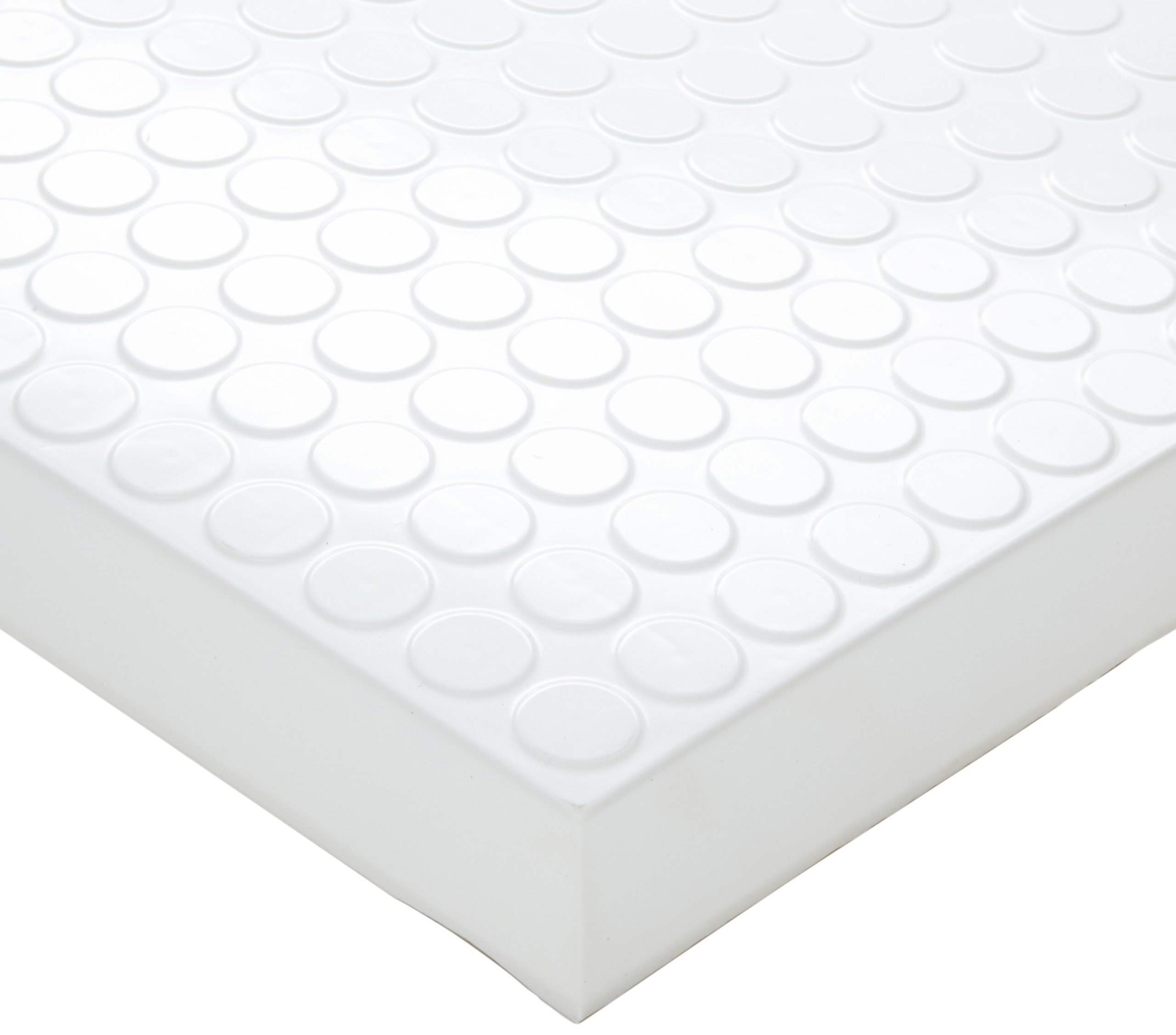 Ergomat Polyurethane Anti-Fatigue Mat, for Dry Areas, 3' Width x 3' Length x 0.57